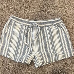 Sanctuary Drawstring Women’s Shorts - Blue & White